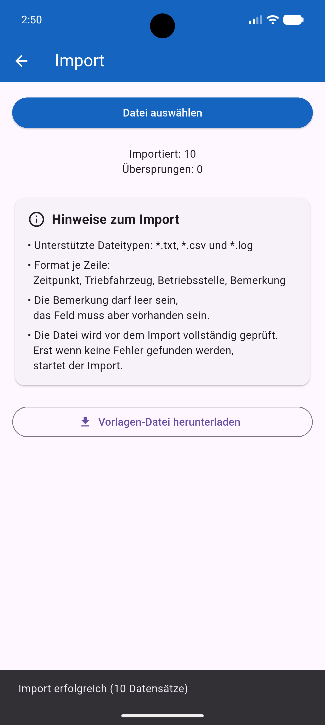 Import
